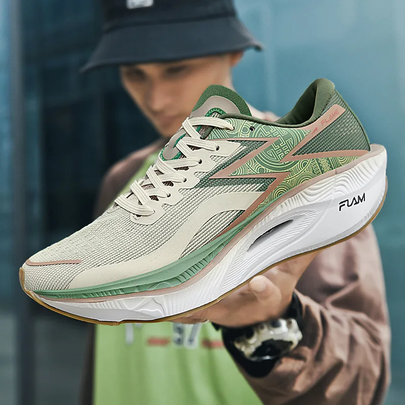 Breathable Mesh Athletic Shoes - Chaussures de course à pied avec