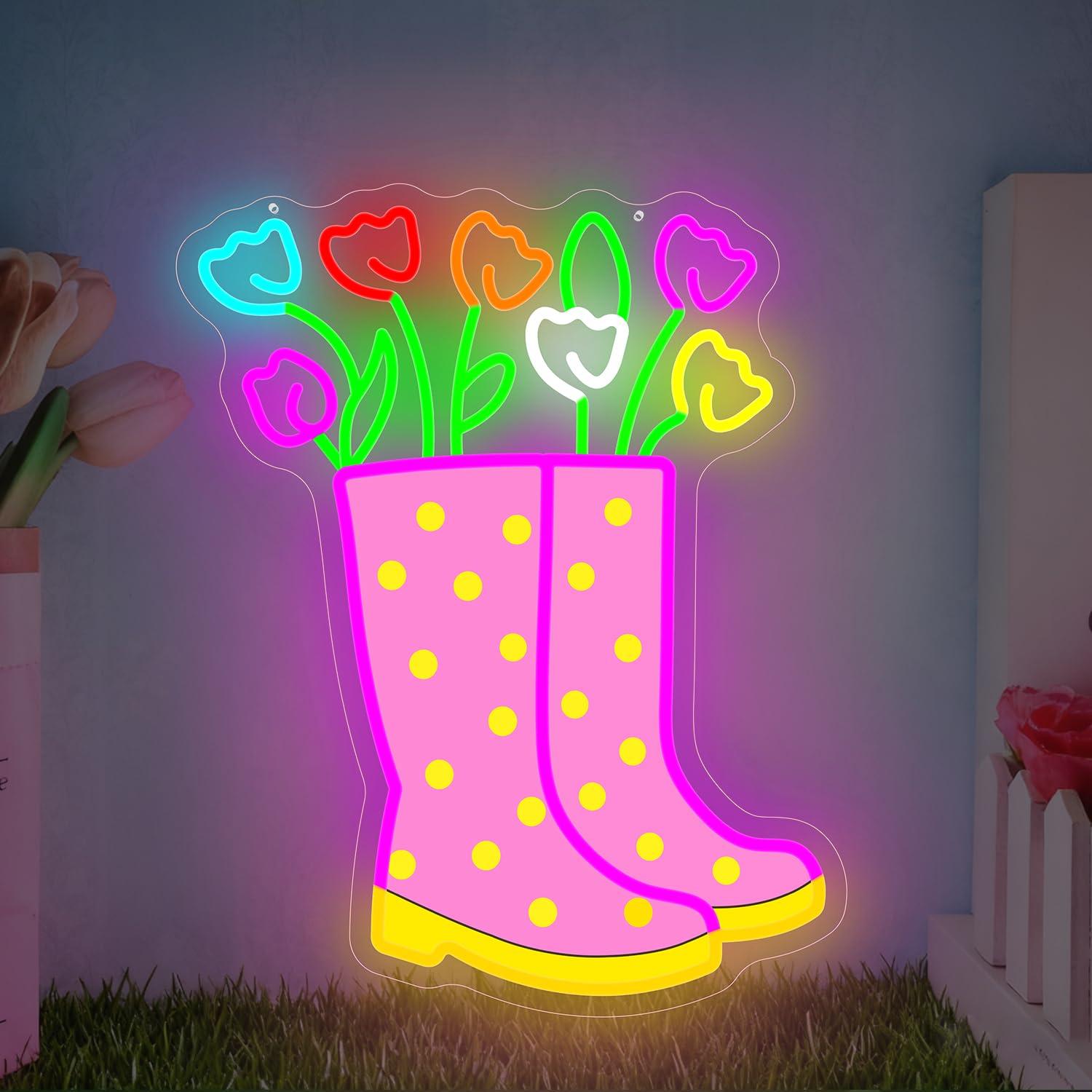 Boots - Bottes de pluie à motif de