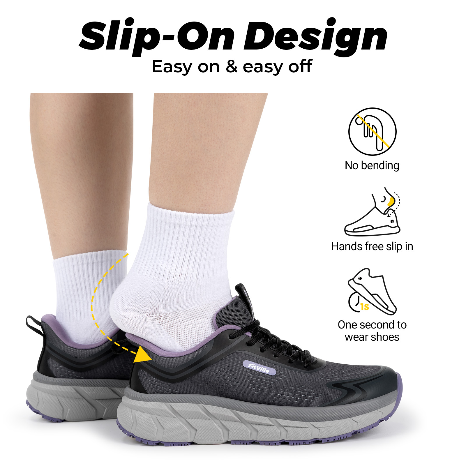 Chaussures de sport pour femme - Wide Toe Box Running Sneakers avis et prix